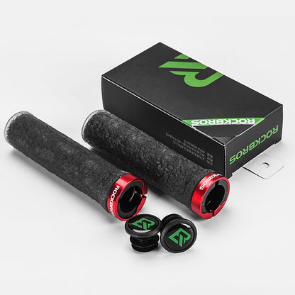 Bicycle mountain bike handlebar handle lock
