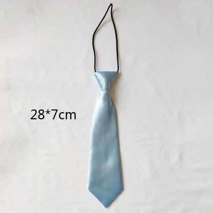 Children's Kindergarten Uniforms Solid Color Small Tie College