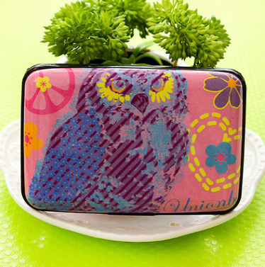 Owl organ card package ultra-thin cute women's multi-card card package bus bank card sets