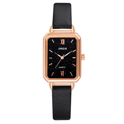 Fashion Quartz Watch Simple Classic Watch Female Niche All-match Female Watch
