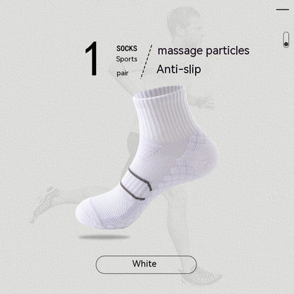 Running Exercise Towel Thickened Shock Absorption Non-slip Socks