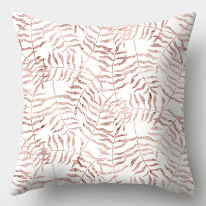 Modern Simple Pillow Home Cushion Geometric Amazon Hot Sale Peach Skin Fabric