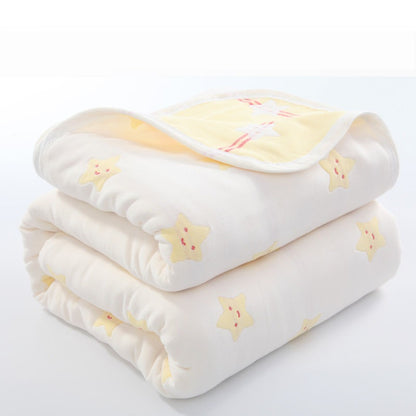 Six-layer Gauze Quilt Summer Air Conditioner Quilt Blanket Sheet
