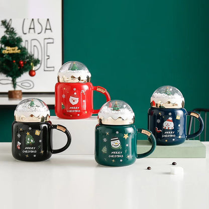 Christmas Gift Ceramic Mug Large Capacity