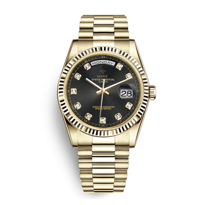 Week calendar watch