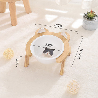Cervical Spine Tilt Ceramic Cat Basin