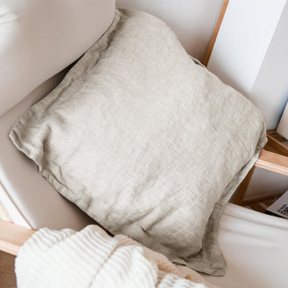 Linen Wide Side Pillowcase Simple Skin-Friendly Cotton