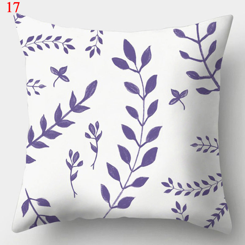 Modern Minimalist Creative Fabric Colorful Geometric Pillowcase