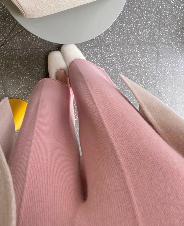 Spring And Autumn Outer Wear Trendy Mom Casual Wide-leg Pants