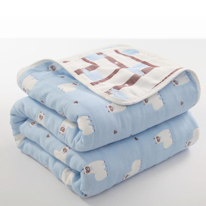 Six-layer Gauze Quilt Summer Air Conditioner Quilt Blanket Sheet
