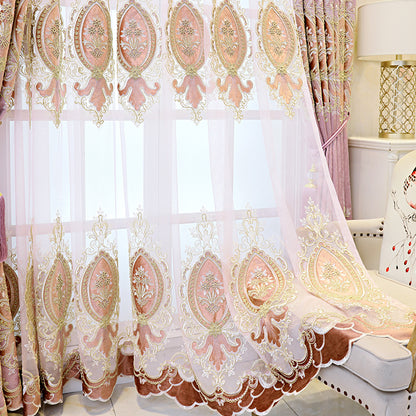 Atmospheric Living Room Floor Curtain Bedroom Full Blackout