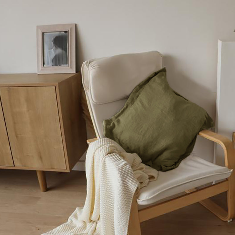 Linen Wide Side Pillowcase Simple Skin-Friendly Cotton
