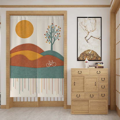Custom Fabric Door Curtain Partition Curtain
