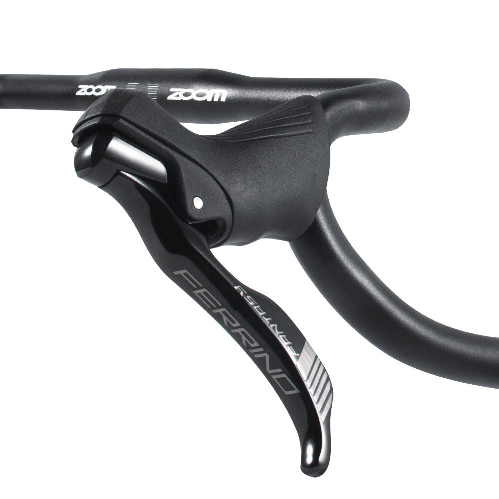 Road Bike Bent Handlebar 318 420mm Aluminum Alloy Racing Bent Handlebar