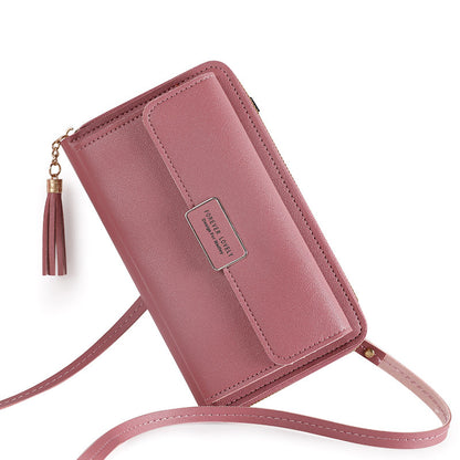 Large-capacity Multifunctional Solid Color Shoulder Bag