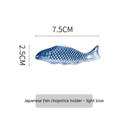 Japanese Ceramic Chopstick Holder For Storing Ceramic Household Utensils