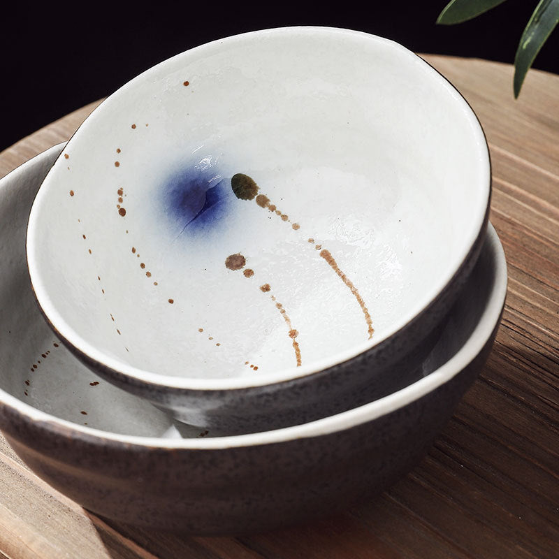 Creative Underglaze Color Tableware Household Dessert Ramen Bowl