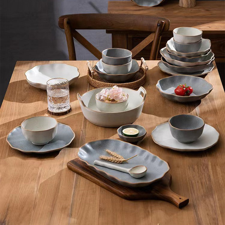 New Creative Luxury Dishes Set High Sense Of Home Use
