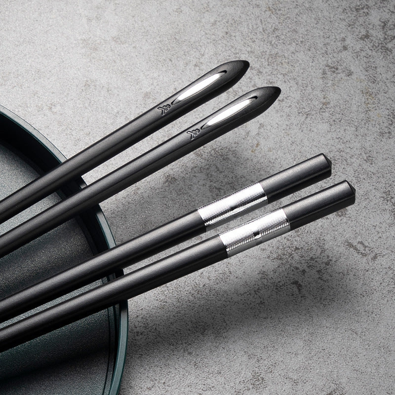 Anti-slip High Temperature Alloy Chopsticks Household Japanese Chopsticks