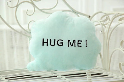 Creative dialog 4 color pillow