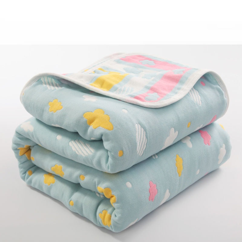 Six-layer Gauze Quilt Summer Air Conditioner Quilt Blanket Sheet