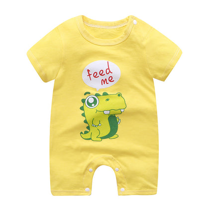 Children's Short-Sleeved Baby Romper Jumpsuit Romper