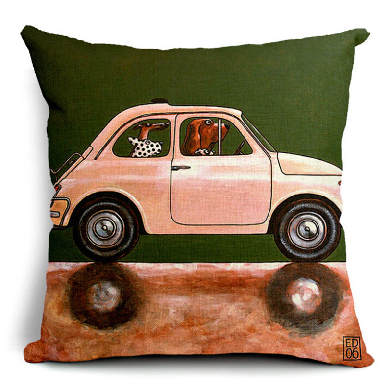 Car small animal pillowcase