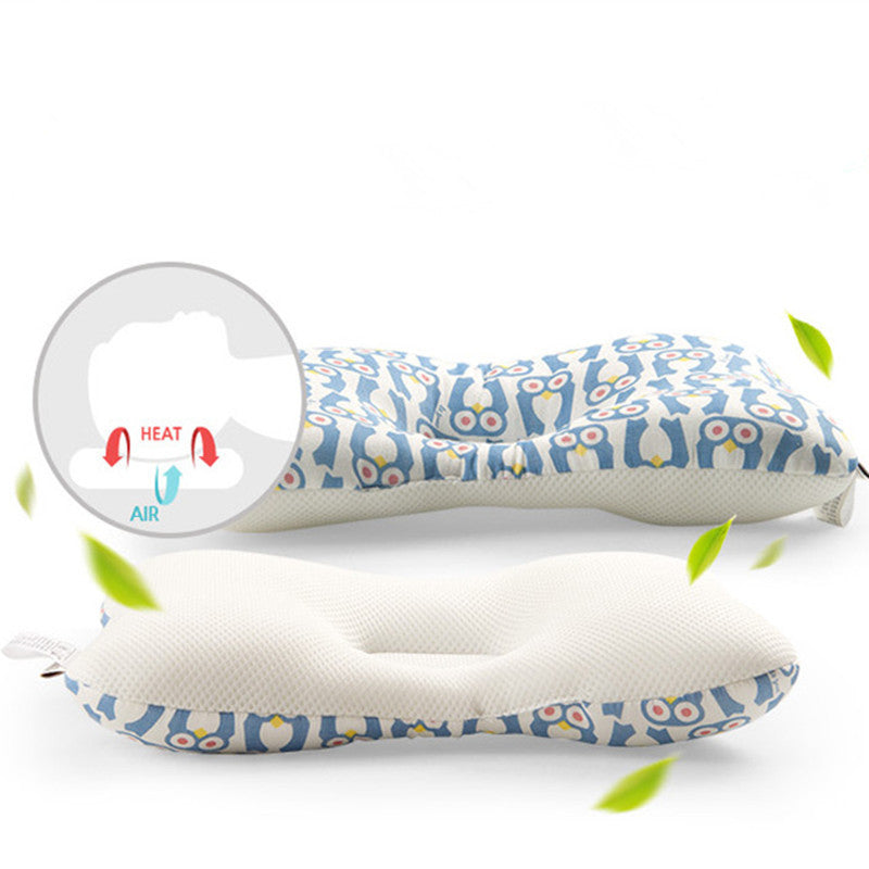 Anti-deviation head shaped pillow newborn pillow