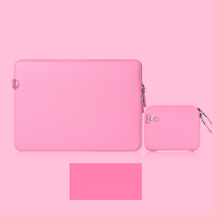 Compatible with Apple, Canvas Notebook Laptop Sleeve Case New Carry Bag Pouch Cover For Macbook Air Pro With Small Bag For Mouse