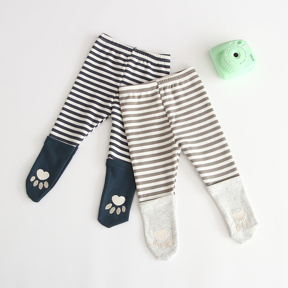 Infant Korean Style One-piece Long Leggings
