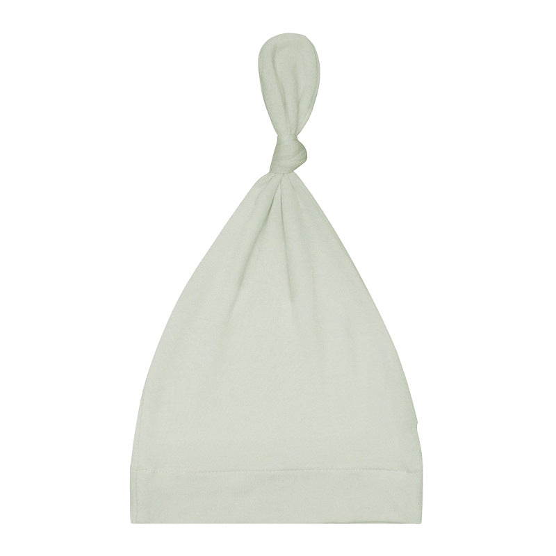 New Bamboo Fiber Thin Baby Hat Pullover
