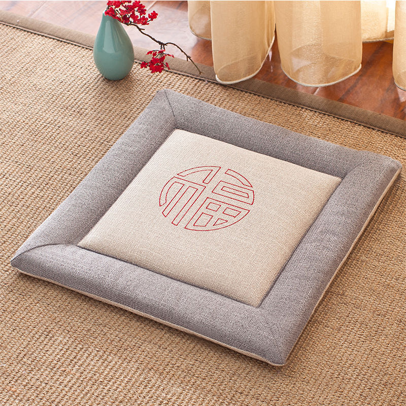 Four Seasons Home Dining Chair Linen Strap Non-slip Cushion