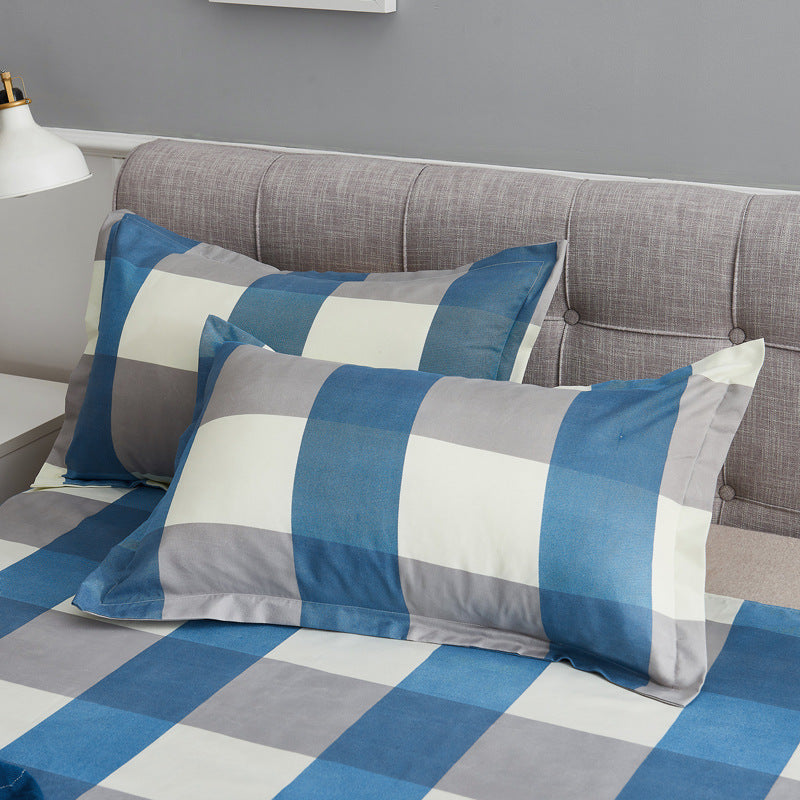 Brushed double pillowcase