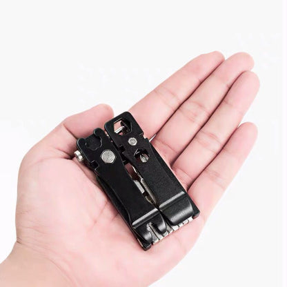 Bicycle mini portable repair combination tool 20 in 1