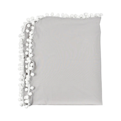 Baby Pure Cotton Padded Ball Edge Blanket Covering