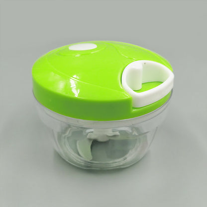 Manual Chopper Hand Rope Garlic Press Stainless Steel