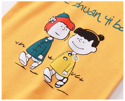 Children's Long-sleeved Underwear Cotton Bottoming Shirt