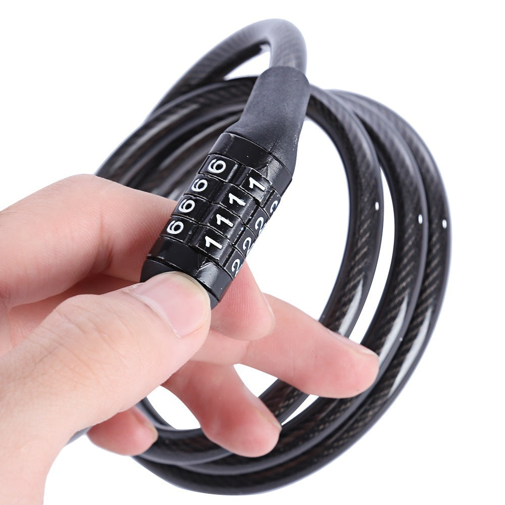 Electric Vehicle Steel Cable Steel Wire Chain Lock