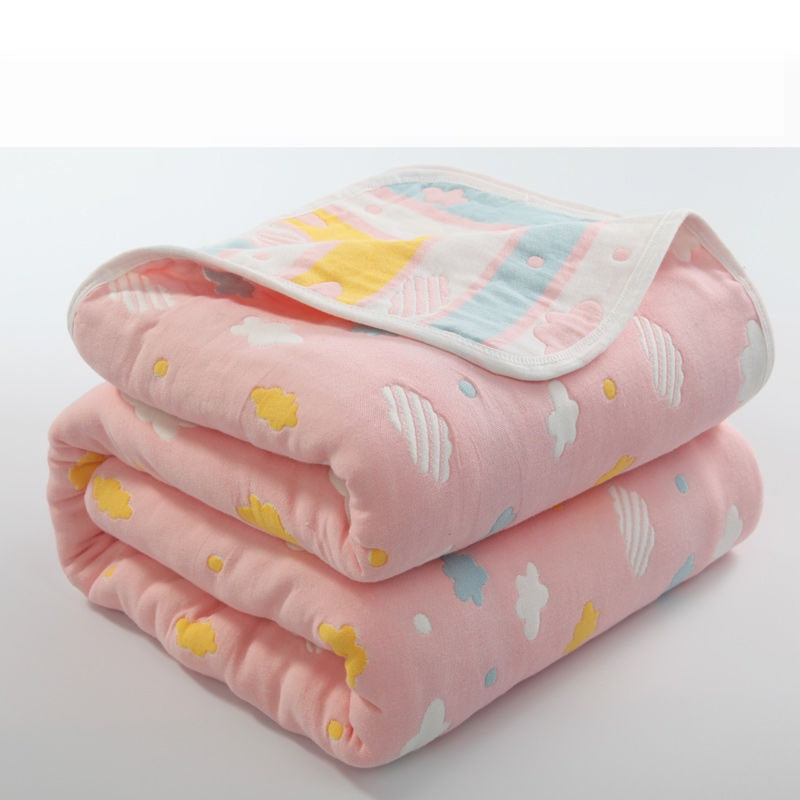 Six-layer Gauze Quilt Summer Air Conditioner Quilt Blanket Sheet