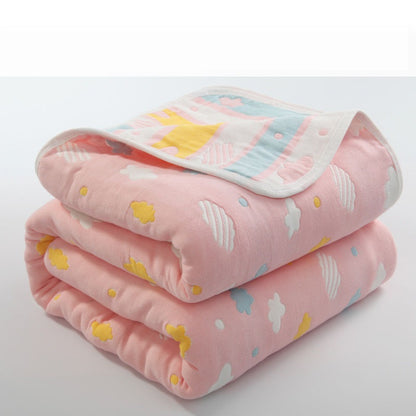 Six-layer Gauze Quilt Summer Air Conditioner Quilt Blanket Sheet