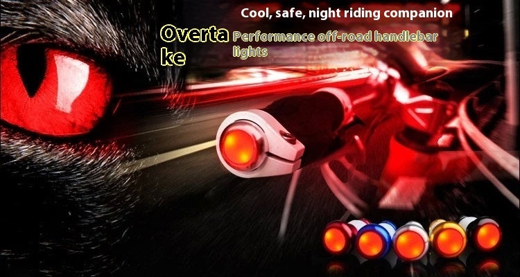 Bicycle Aluminum Alloy Handle Blocking Light