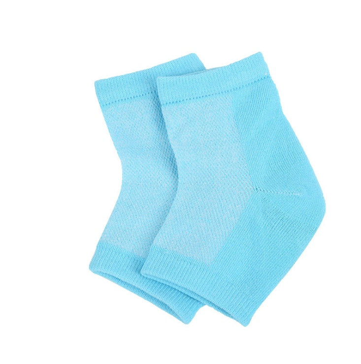 Mesh gel anti-drying heel socks heel protection socks socks men and women after socks socks breathable sweat spot