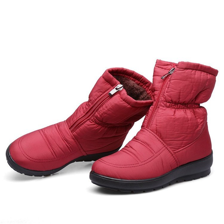Women's Plus Size Waterproof Cloth New Style Snow Boots