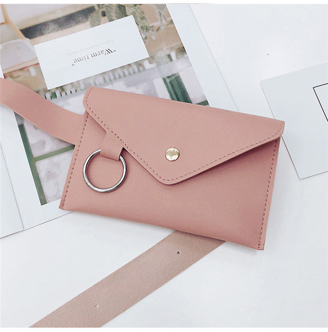 Shoulder Messenger Bag Triangle Large Belt Belt Envelope Bag Pocket Mini Chest Bag