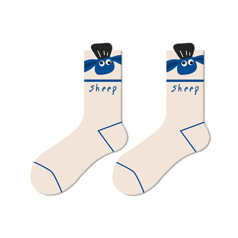 Couple Men's Cotton Tube Socks All-match Birkenstock