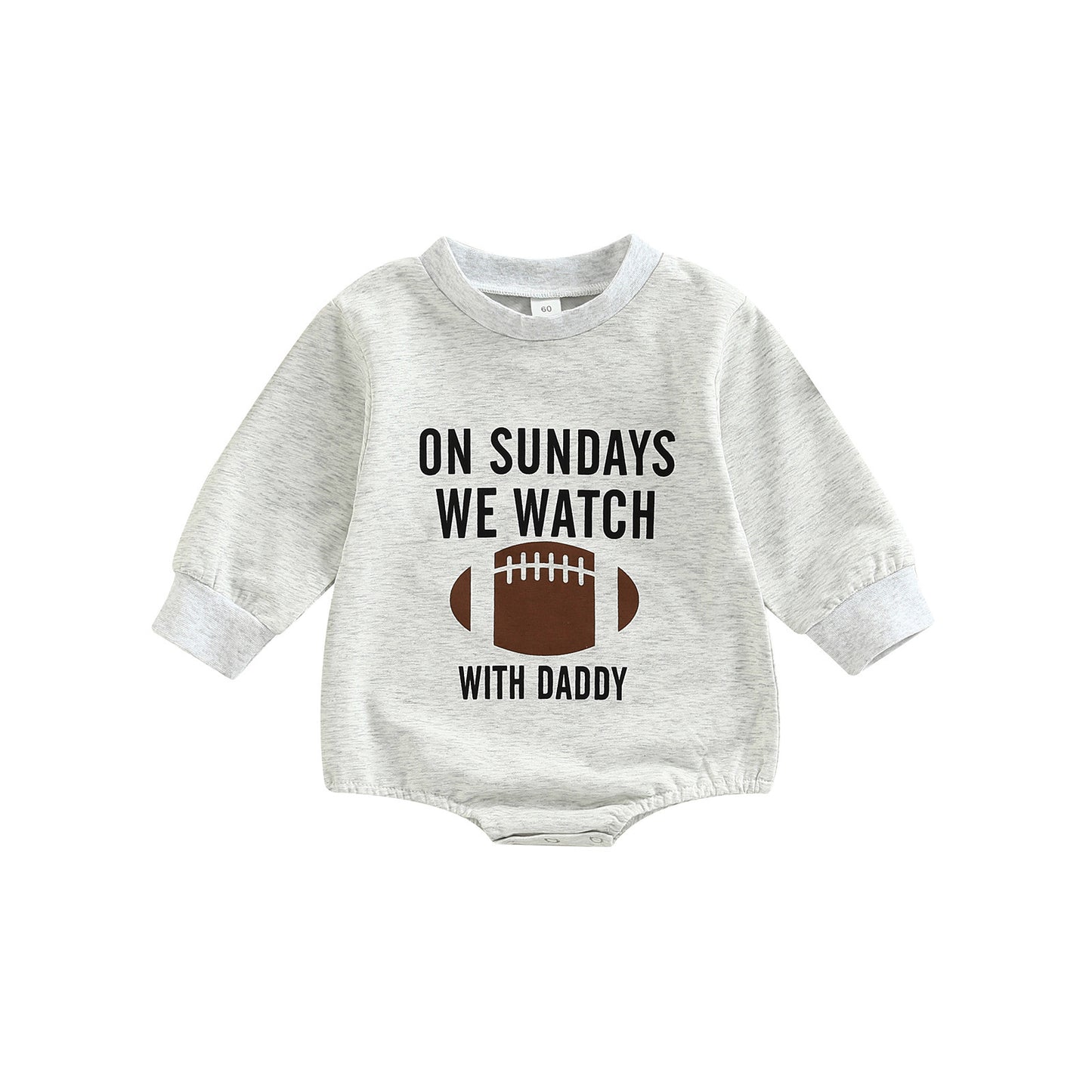 Boys' And Girls' Simple One-piece Romper