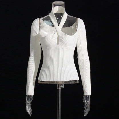 Solid Color Spicy Girl Versatile Top