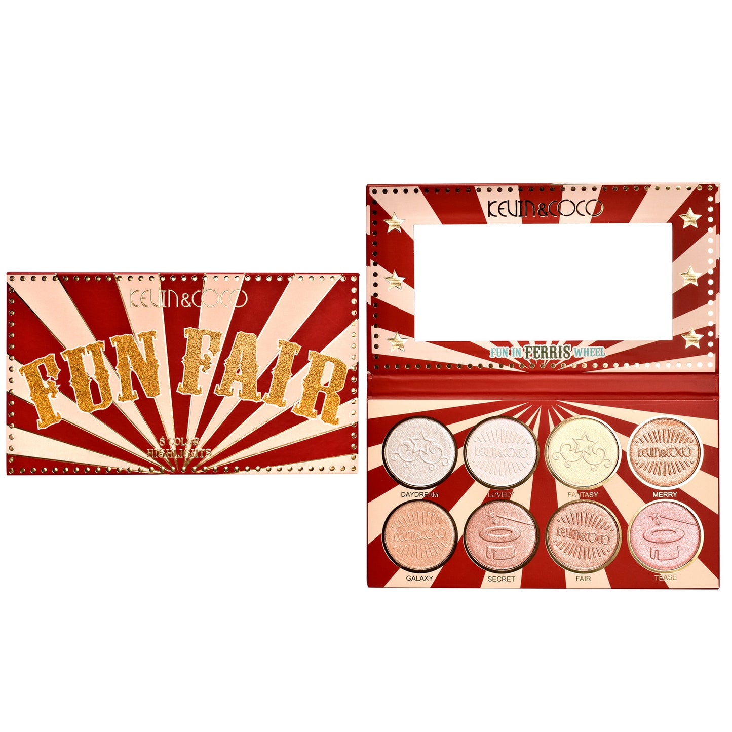 8color High Disc Circus Natural Lasting Threedimensional