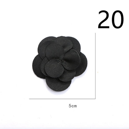 Fabric Flower Rose Sticky Head DIY Handmade Headdress