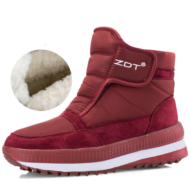 Men's And Ladies' Big Cotton Shoes Non-slip And Warm